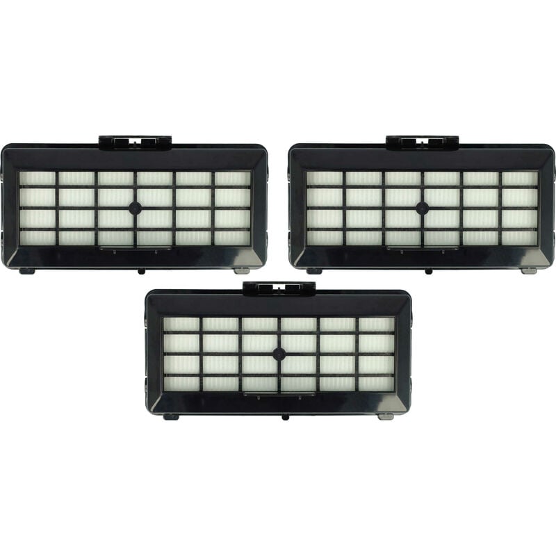 foto del prodotto set da 3x filtro compatibile con bosch bsg7, bbz152hf 00 , bbz152hfuc 00 aspirapolvere filtro hepa anallergico vhbw