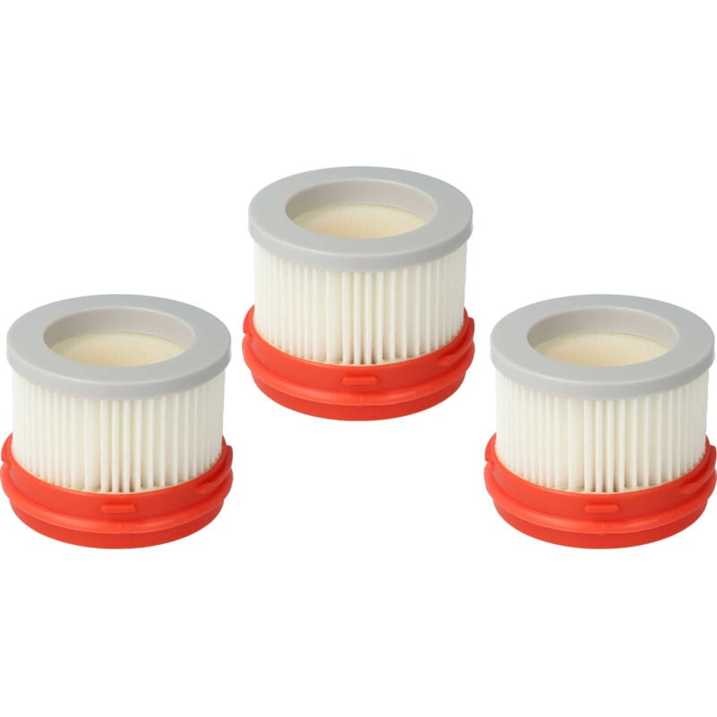 foto del prodotto set da 3x filtro compatibile con dreame v10, v9, v9b, v9p, v11, xr aspirapolvere a batteria filtro principale con filtro interno vhbw