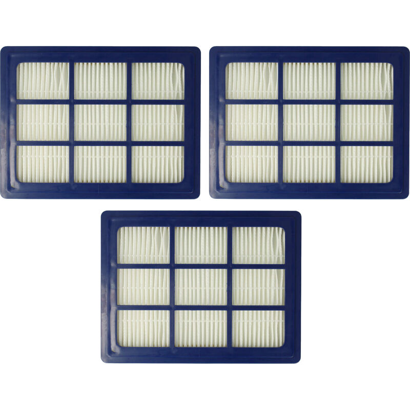 foto del prodotto set da 3x filtro compatibile con nilfisk power allergy, allergy eu, cleaner, eco, life eu 220 240v, p10 eu aspirapolvere filtro hepa anallergico