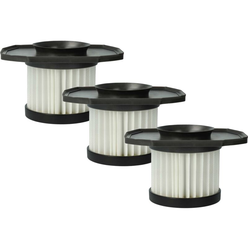 foto del prodotto set da 3x filtro compatibile con ryobi p718 18 volt one stick vac, p718b 18 volt one stick vac aspirapolvere filtro hepa anallergico vhbw