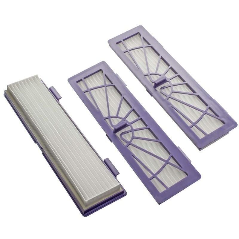 foto del prodotto set da 3x filtro hepa compatibile con neato botvac d3, d5 aspirapolvere vhbw