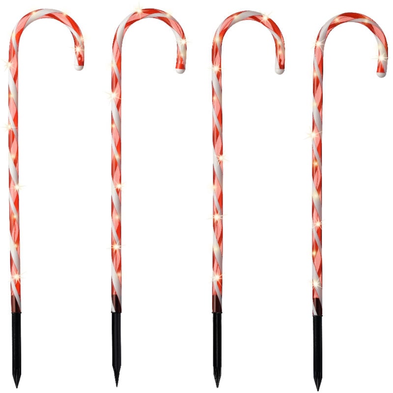 foto del prodotto set da 4 bastoncini luce solare 300x1.7x50 cm