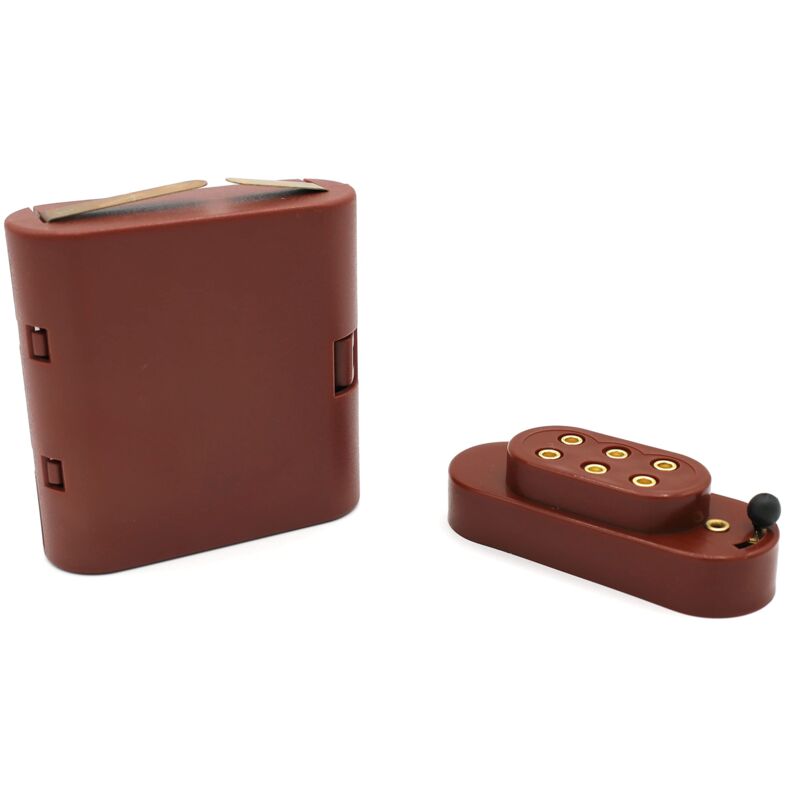 foto del prodotto set da 5430 e 63 sch scatola batteria per 3 batterie aa con tappo della batteria 4,5 v con 3 possibilit di inserimento per illuminazione presepe