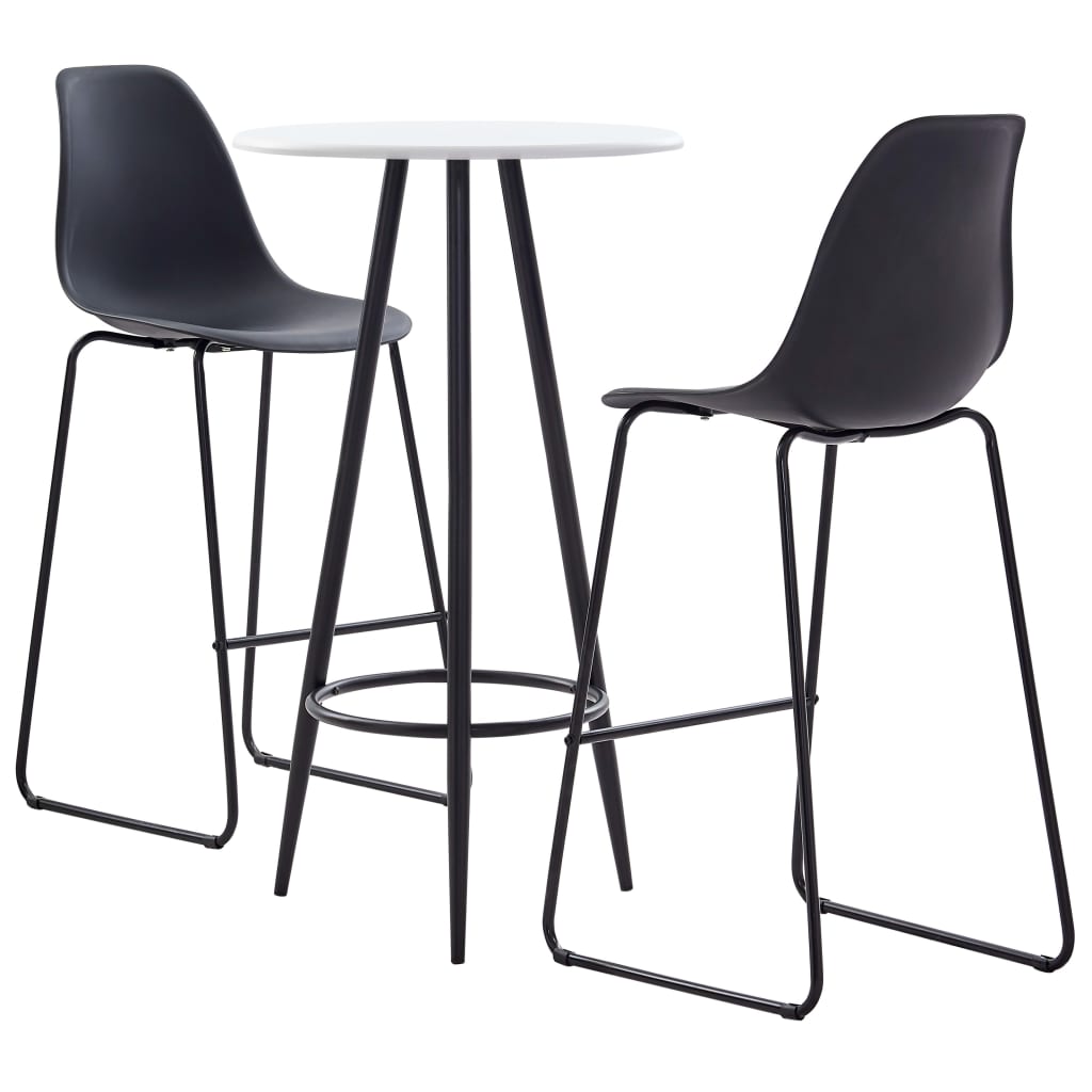 foto del prodotto set da bar 3 pz in plastica nerocod mxl 71321