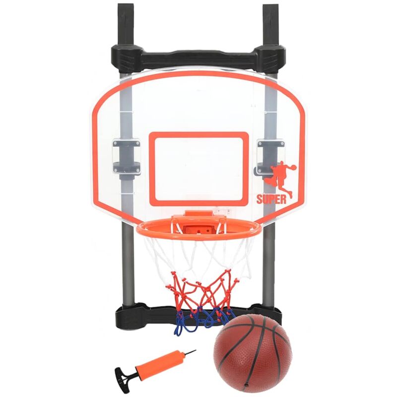 foto del prodotto set da basket per porta regolabile per bambini 120 cm vidaxl