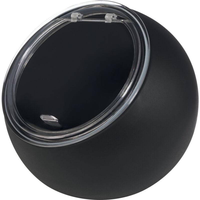 foto del prodotto set da portata moon - set di 2 pezzi 1 ciotola in melamina 19cm 1 coperchio a cerniera con guarnizione in silicone, nero - aps