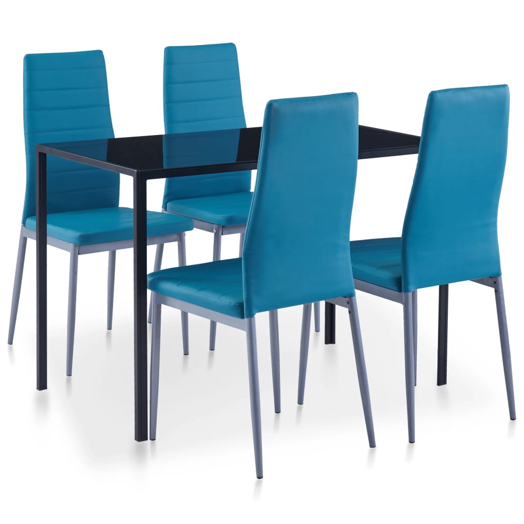 foto del prodotto set da pranzo 5 pz blu cod mxl 17179
