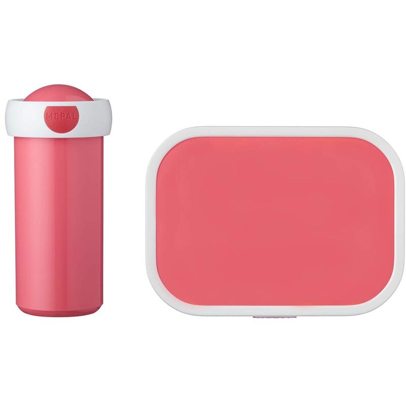 foto del prodotto set da pranzo campus set da pranzo per bambini con bicchiere e porta pranzo set da pranzo per la scuola lavabile in lavastoviglie e senza bpa