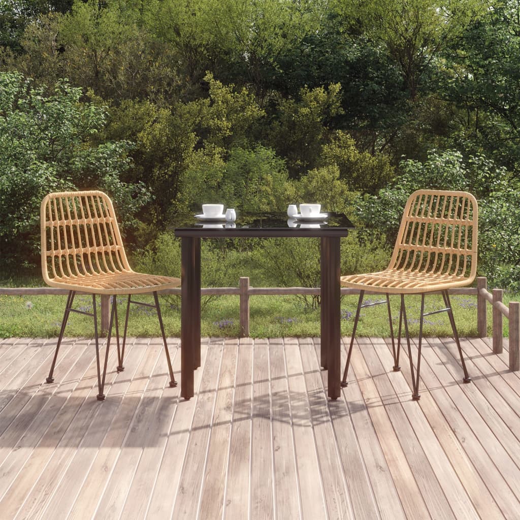 foto del prodotto set da pranzo da giardino 3 pz in polyrattan cod mxl 35755