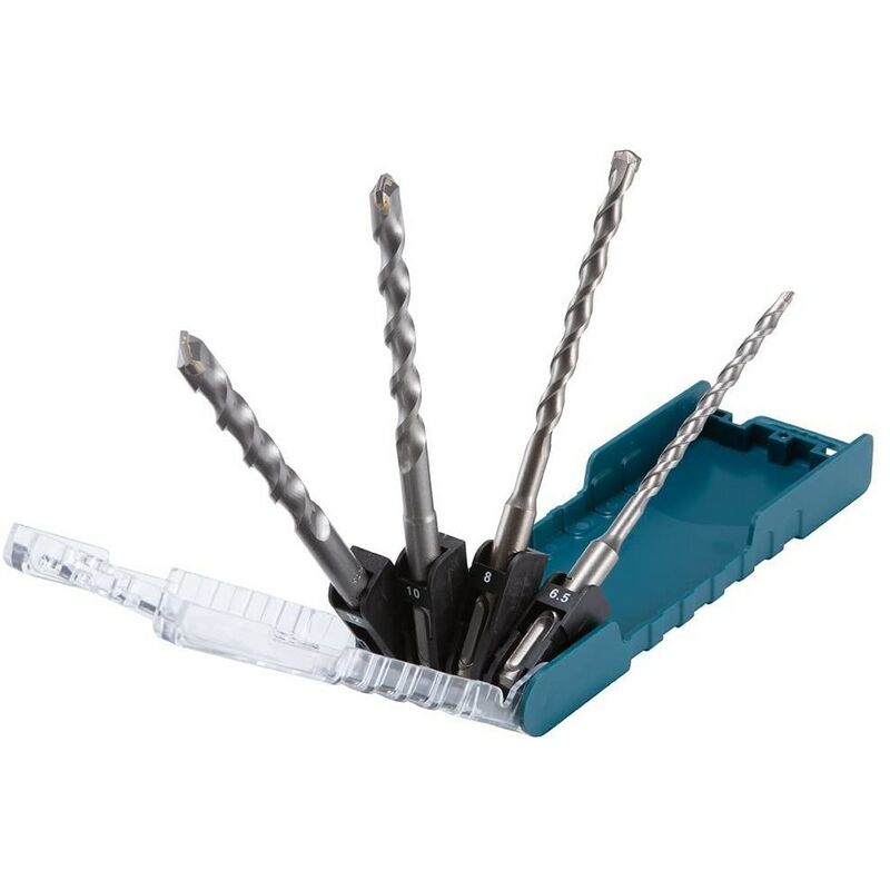 foto del prodotto set de 4 punte sds plus per calcestruzzo makita d 74728