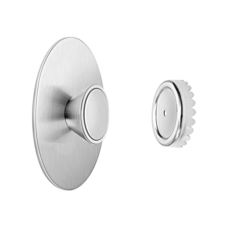 foto del prodotto set di 1 portasapone magnetico con ventose, progettato per l utilizzo senza forare. questi portasapone magnetici sono adatti per il bagno, il