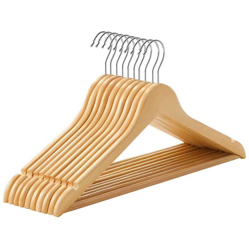 foto del prodotto set di 10 appendini in legno