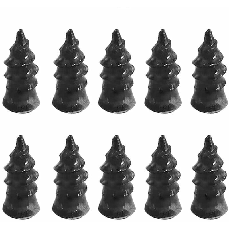 foto del prodotto set di 10 borchie di riparazione per auto camion moto scooter bici riparazione forature pneumatici tubeless set di borchie in gomma, modello piccolo