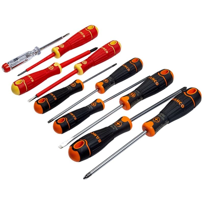 foto del prodotto set di 10 cacciavite bahcofit bahco b219.110
