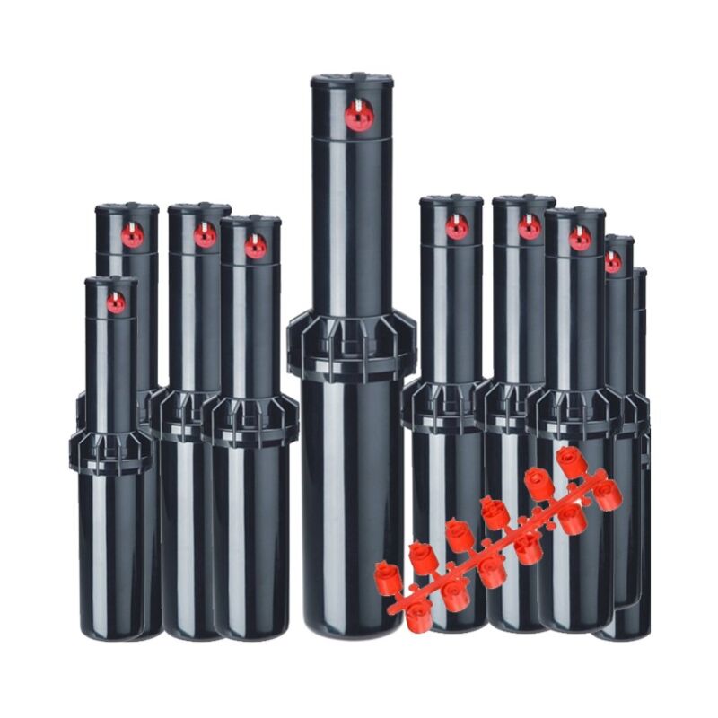 foto del prodotto set di 10 irrigatore krain rps75 3 4 raggio d azione 6,7 15,5 m irrigatore regolabile professionale