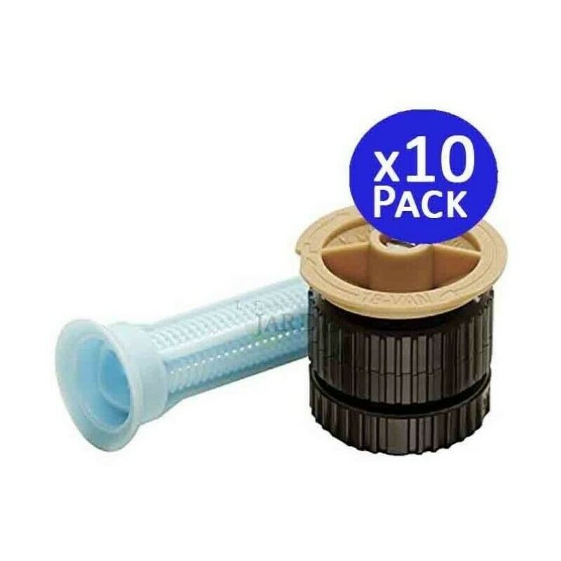 foto del prodotto set di 10 ugello rain bird 18 van per diffusori di irrigazione irrigatori da giardino con angolo regolabile raggio 5,2 metri