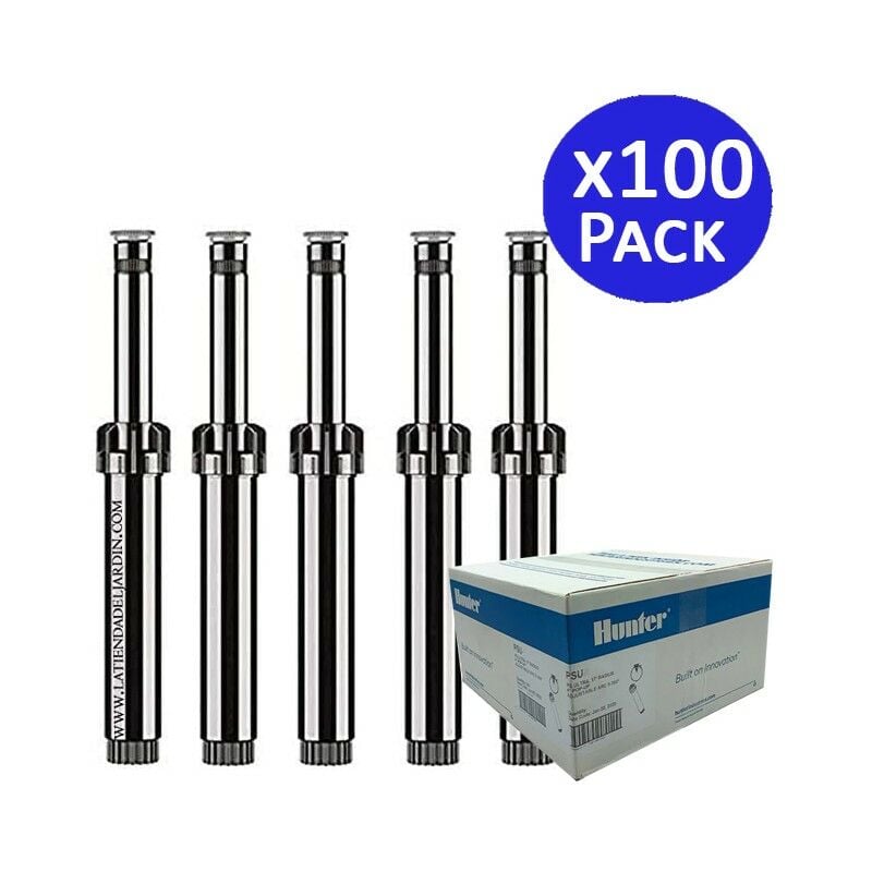 foto del prodotto set di 100 diffusore d irrigazione hunter psu 04 12a. portata 3,7 metri, 10 cm, regolabile
