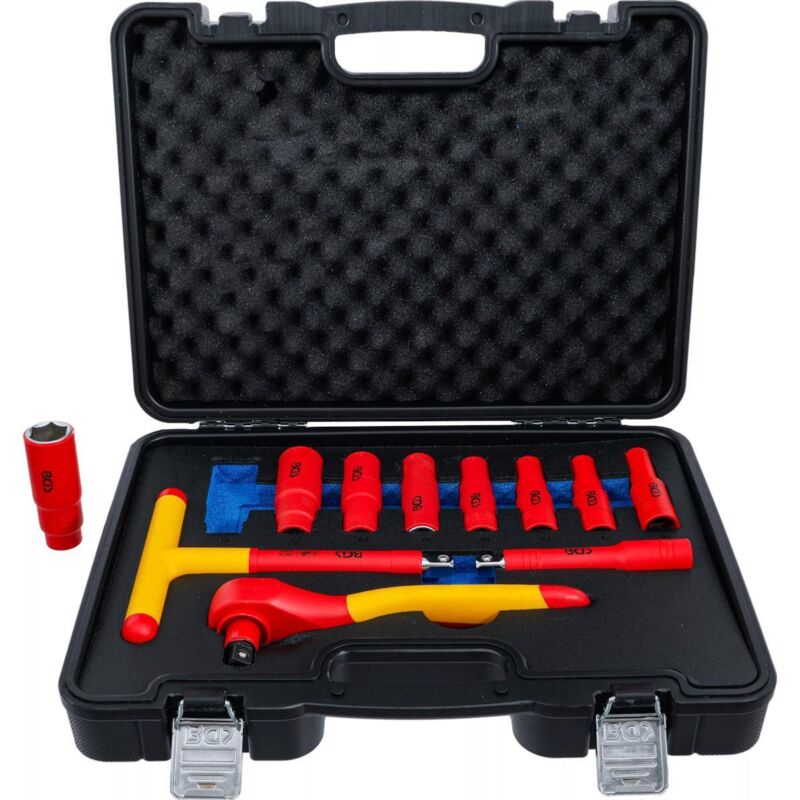 foto del prodotto set di 11 utensili isolati 1000v vde 1 2 prese quadrate