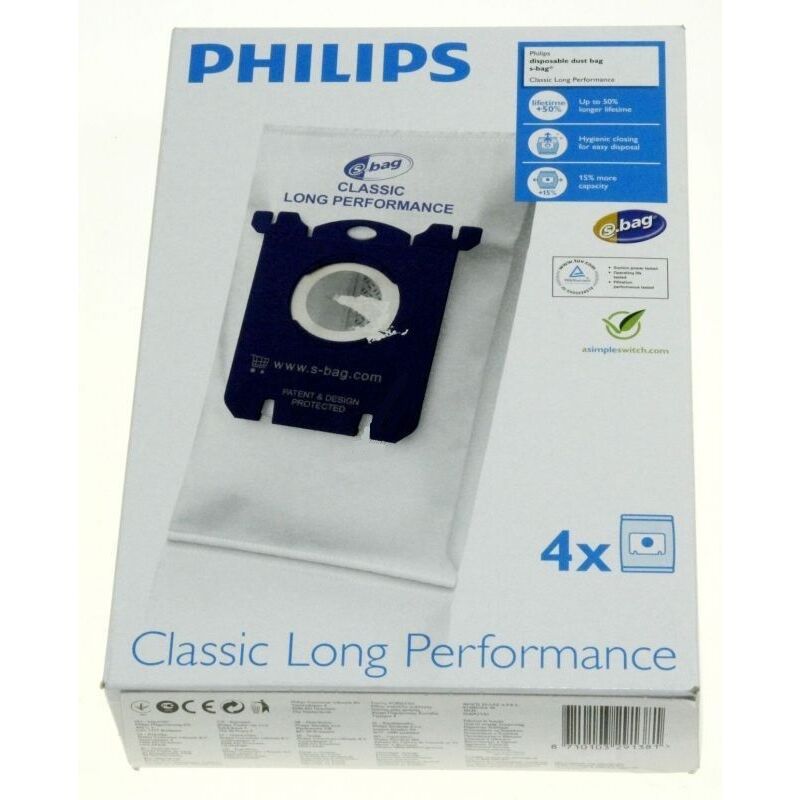foto del prodotto set di 12 borse bagtm per aspirapolvere electrolux e philips