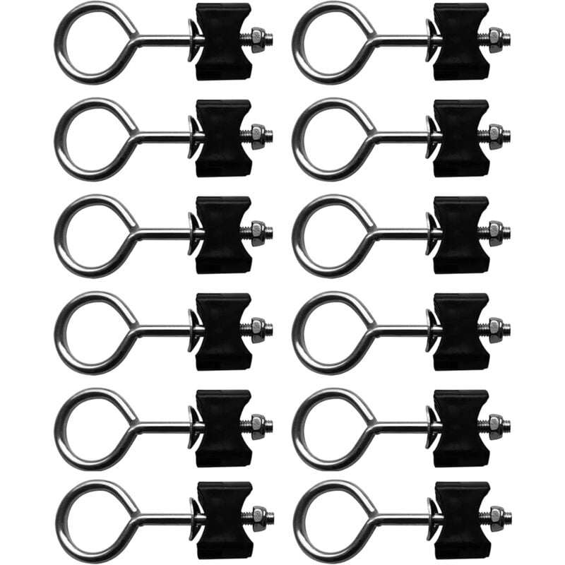 foto del prodotto set di 12 viti per trampolino accessori per trampolini attacco per trampolino per trampolini grandi e piccoli