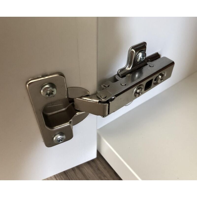 foto del prodotto set di 15 cerniere con chiusura ammortizzata per besta, fritids, stuva ikea con 30 cerniere