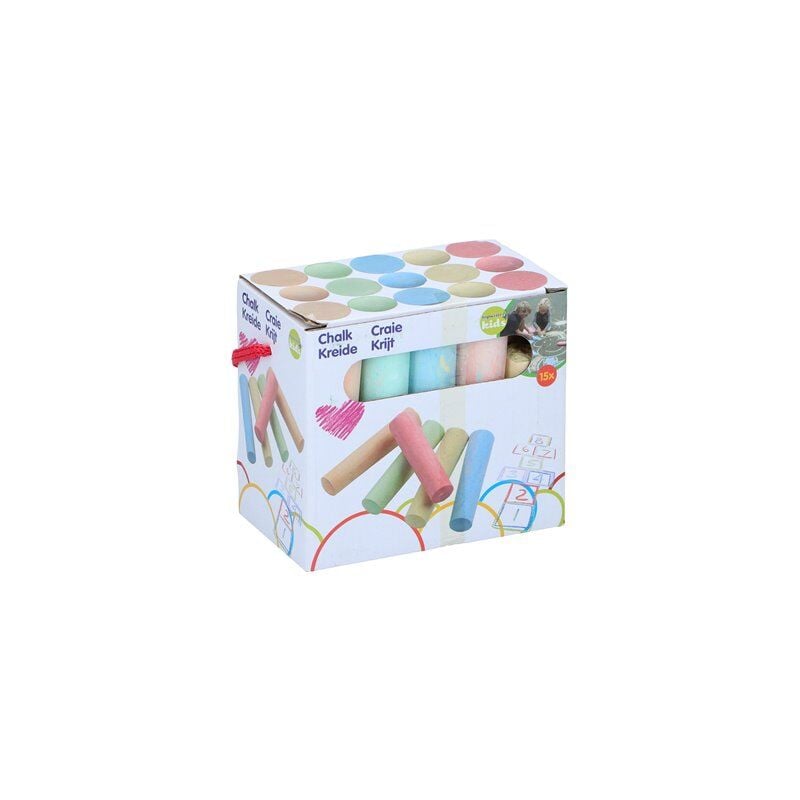 foto del prodotto set di 15 gessetti eddy toys 10,5 x 2 e 5 x 2,2 cm