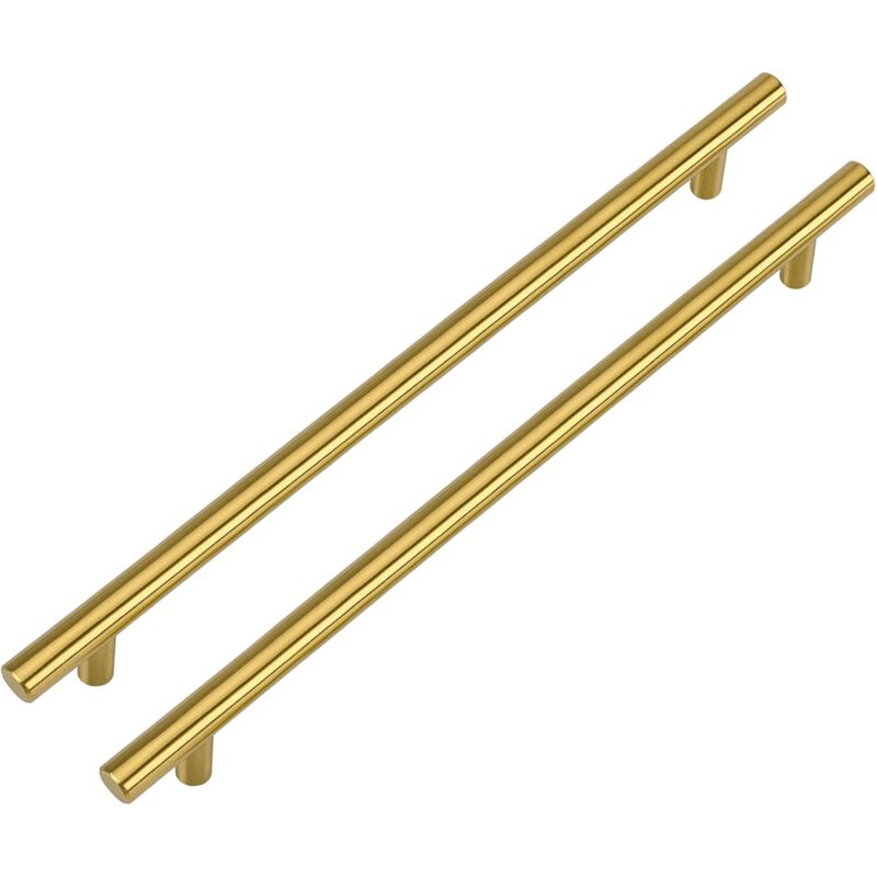 foto del prodotto set di 15 maniglie per mobili in oro, maniglie per mobili da cucina, distanza dal centro 192 mm, maniglia in oro, maniglia in ottone, maniglia per