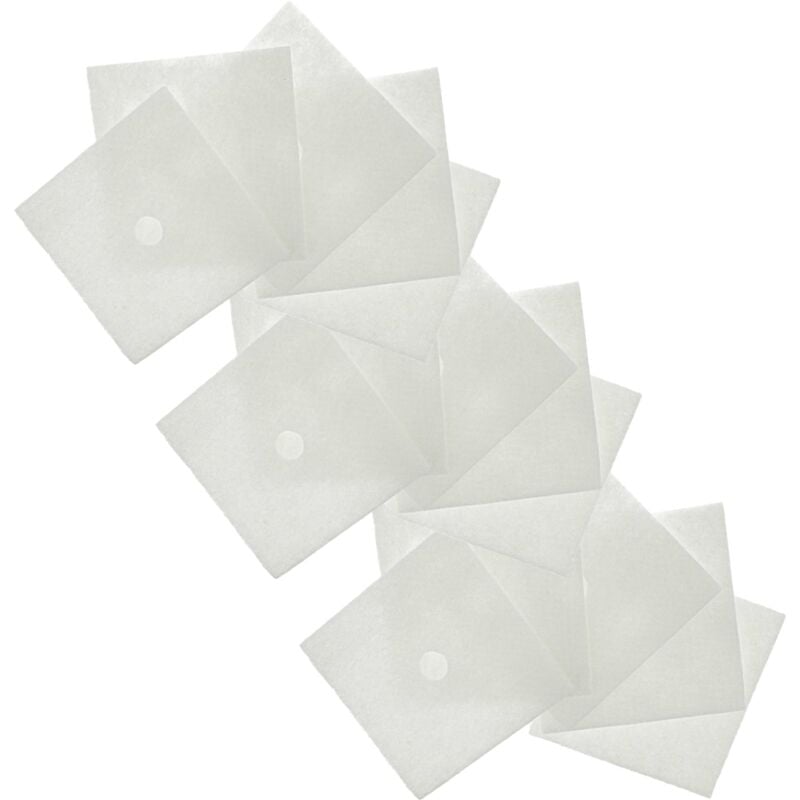 foto del prodotto set di 15x filtri compatibile con maico er apb60, er apb60 h, er apb100 h, er apb100 vz sistema di ventilazione filtri g2, bianco vhbw