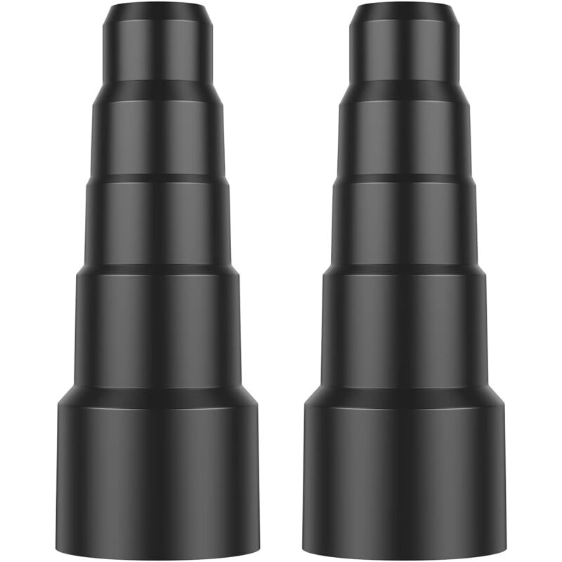 foto del prodotto set di 2 adattatori universali per tubi flessibili per aspirapolvere per il collegamento a tubi flessibili per aspirapolvere da 23 mm, 30 mm, 34 mm,