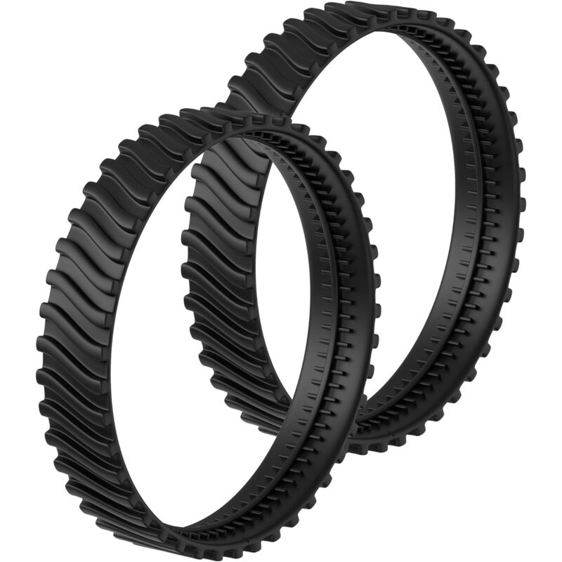 foto del prodotto set di 2 cingoli per zodiac mx8 mx6 - ruota di scorta per pulitore robot per piscine r0526100 - sollbry