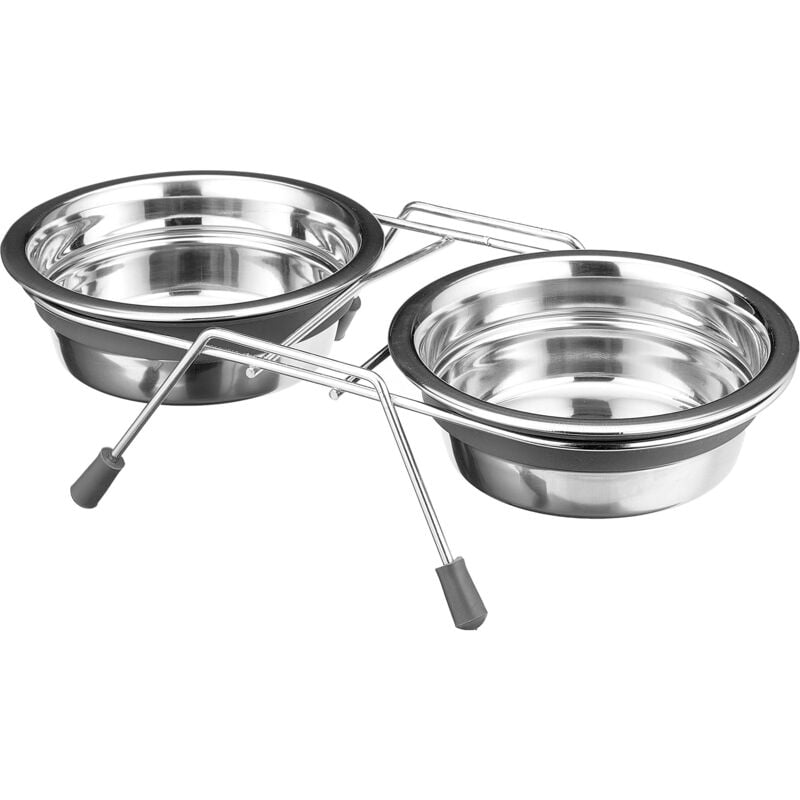 foto del prodotto set di 2 ciotole anti sonaglio per cane, 0,25 l, confezione da 6 trixie