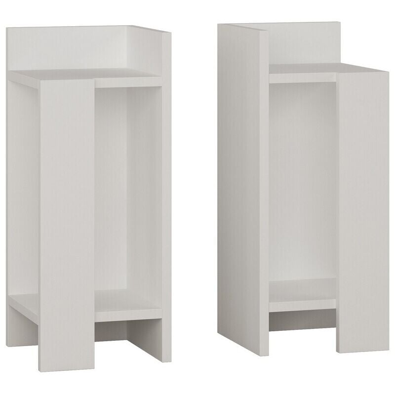 foto del prodotto set di 2 comodini h60 cm elos