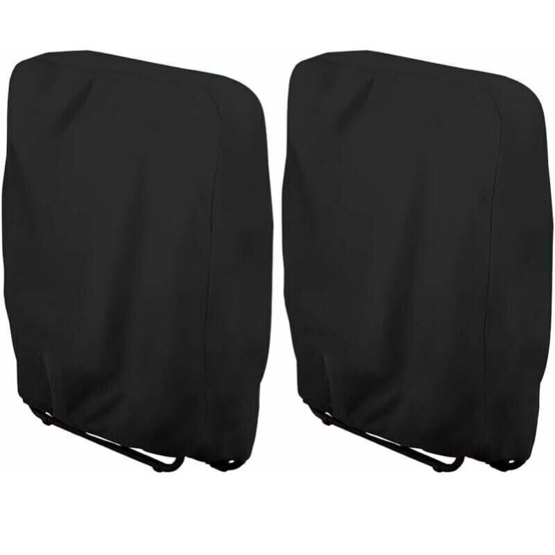 foto del prodotto set di 2 coperture per lettini prendisole pieghevoli, copertura impermeabile per lettini prendisole da giardino, copertura per lettini prendisole da