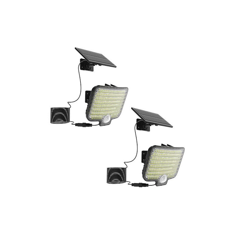 foto del prodotto set di 2 faretti solari h12cm brightly