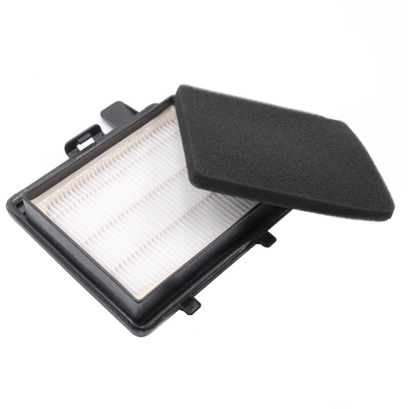 foto del prodotto set di 2 filtri compatibile con zelmer pulser zvc262sp vc3050.0 sp aspirapolvere - filtro hepa, filtro in spugna - vhbw