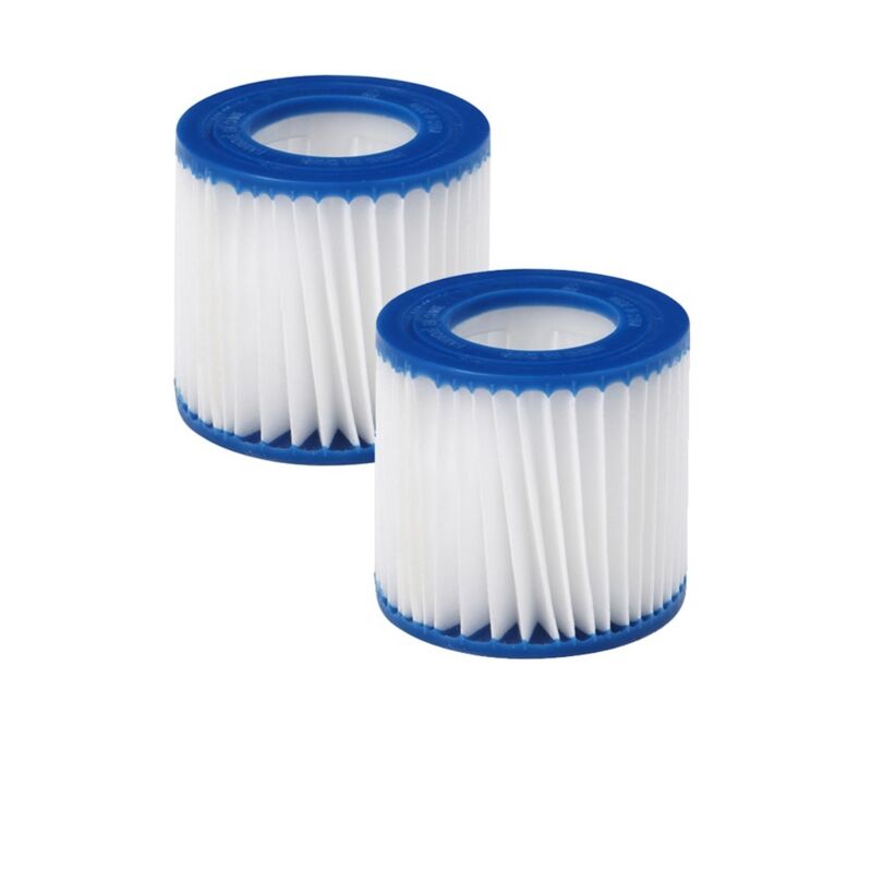 foto del prodotto set di 2 filtri per piscina jilong pompa di filtrazione 2006l h e 3028l h filtro 106 x 136 cm 52 mm