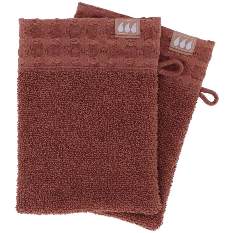 foto del prodotto set di 2 flanelle 15x21cm 100 cotone ambra tendance