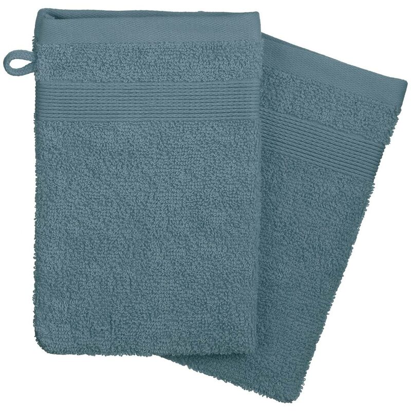 foto del prodotto set di 2 flanelle blu tempesta praia 15x21cm atmosphera cr ateur d int rieur