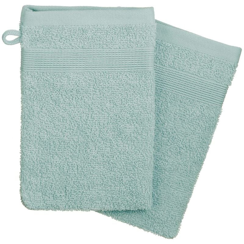 foto del prodotto set di 2 flanelle praia, azzurro 15x21cm atmosphera cr ateur d int rieur