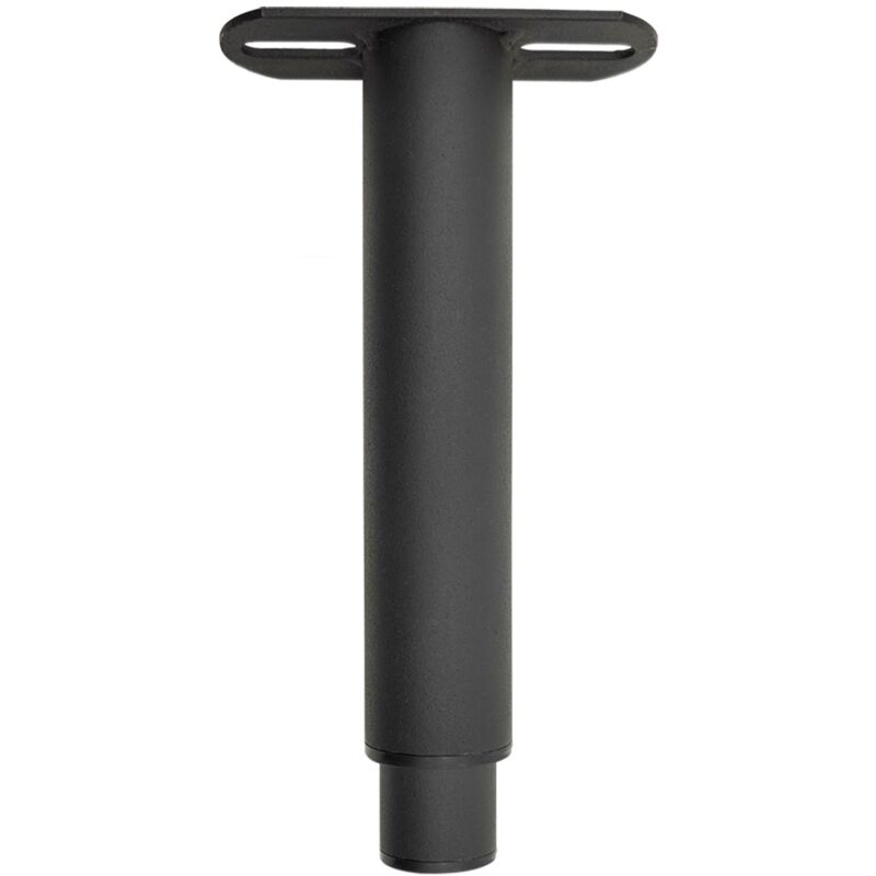 foto del prodotto set di 2 gambe per letto retrattili in metallo a forma di t, altezza regolabile 7 13 