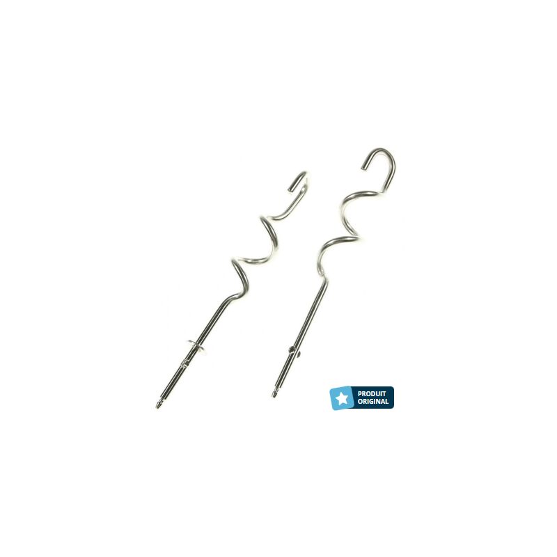 foto del prodotto set di 2 ganci per impastare per 3 mix 5500 seb krups ss 203146