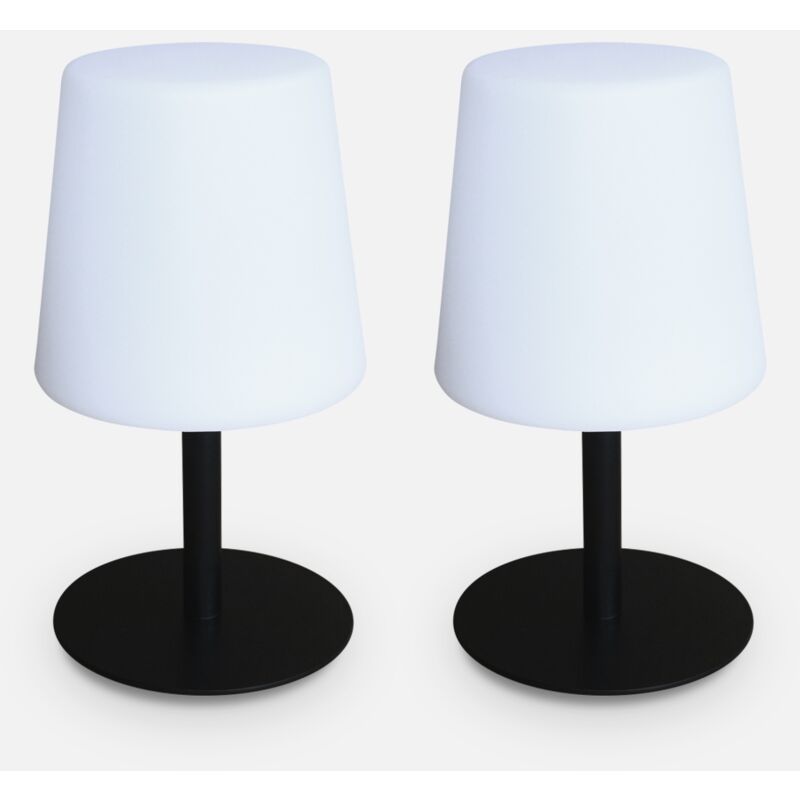 foto del prodotto set di 2 lampada da tavolo led per interni esterni