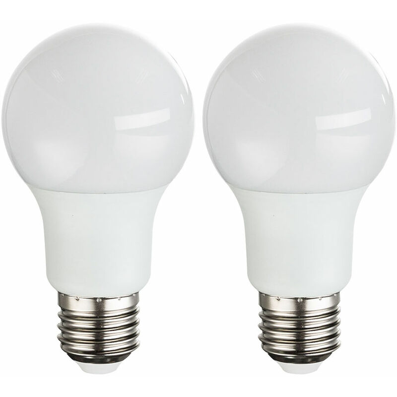 foto del prodotto set di 2 lampadine led da 9 watt e27 palla 3000k lampadina lampada 810 lumen globo 10600 2
