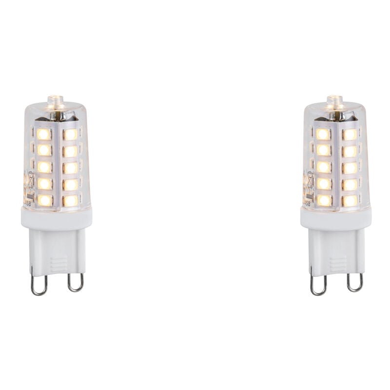 foto del prodotto set di 2 lampadine led dimmerabili g9 1,2w 100lm 2700k luedd