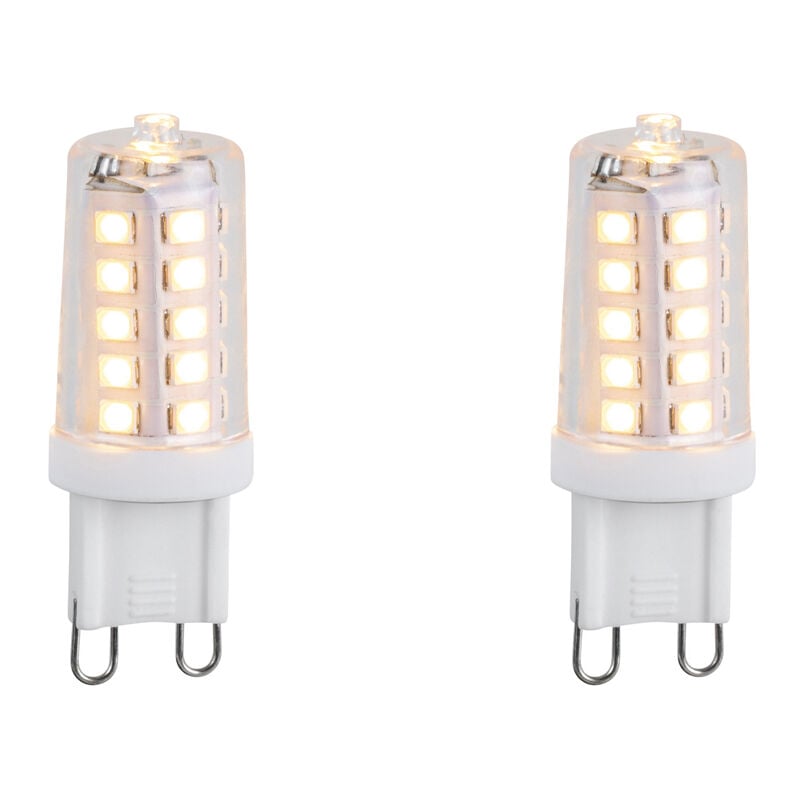 foto del prodotto set di 2 lampadine led dimmerabili g9 3w 250lm 3000k luedd