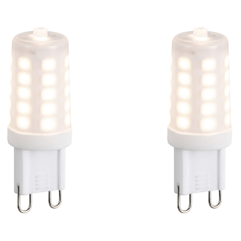foto del prodotto set di 2 lampadine led dimmerabili g9 opale 3w 250lm 2700k qazqa