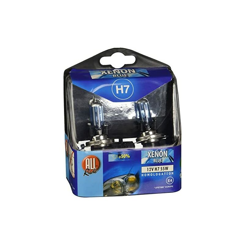 foto del prodotto set di 2 lampadine per auto 12v h7 xenon 55w