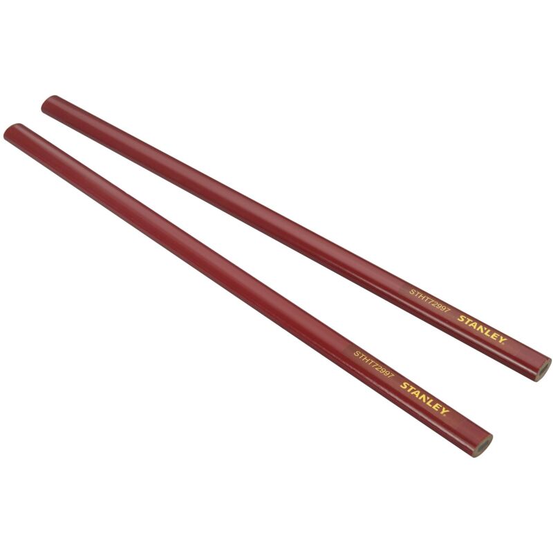 foto del prodotto set di 2 matite da falegname lunghe 30 cm