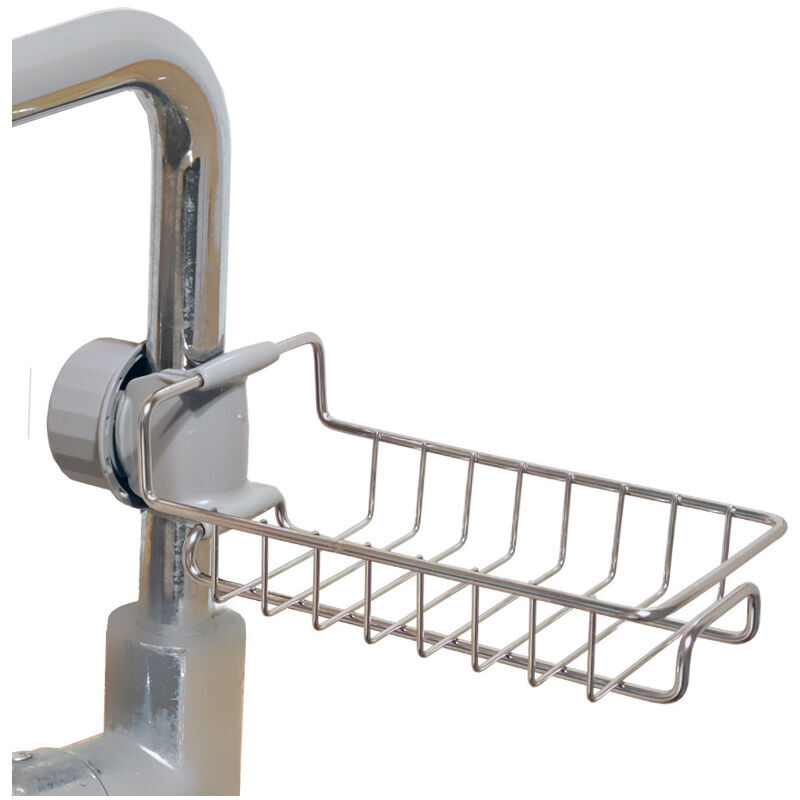 foto del prodotto set di 2 mensole per doccia senza foratura in acciaio inox, gu.b bon mensola telescopica per bagno in acciaio inox, mensola di supporto per doccia,