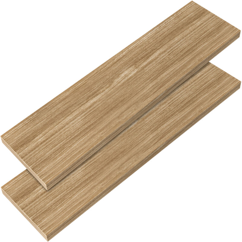 foto del prodotto set di 2 mensole sospese 2er set eiche de , 90cm de